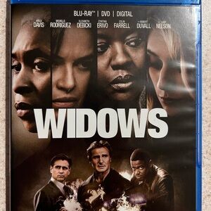 Widows Blu-ray Disc in Blue Case